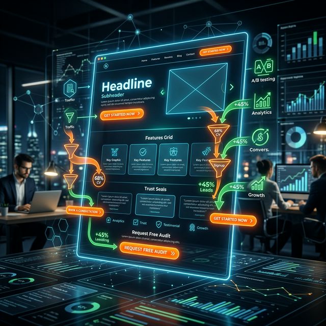 Landing Page Conversão