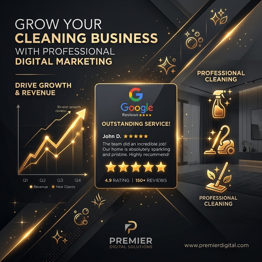 Por que os Reviews do Google São a Moeda de Crescimento de Empresas de Limpeza nos Estados Unidos