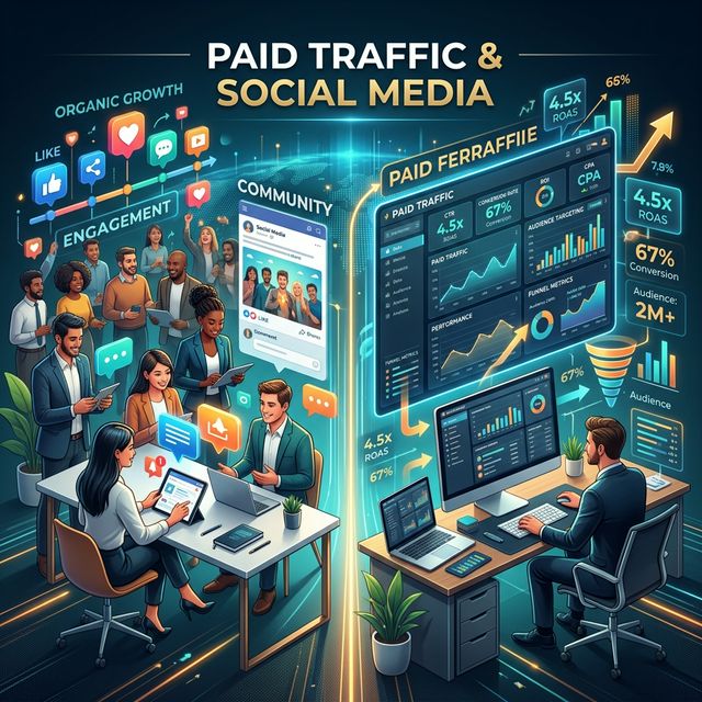 Tráfego Pago e Social Media