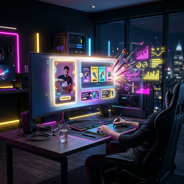 Estação de design focado em dados e performance